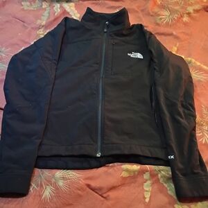 The North Face Black Zip-Up Softshell Jacket
